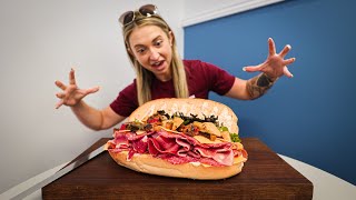 $300 Cash If I Can Finish This 2.5kg Mega Roll | The "Big Conti" Challenge
