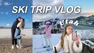 AESTHETIC WINTER TRIP VLOG ❄️ ski trip \u0026 winter getaway to utah