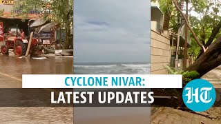 Cyclone Nivar crosses Tamil Nadu, Puducherry; CMs visit affected areas