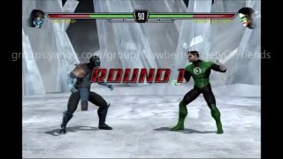 Mortal Kombat vs. DC Universe Gameplay Video (Sub-Zero vs. Green Lantern)