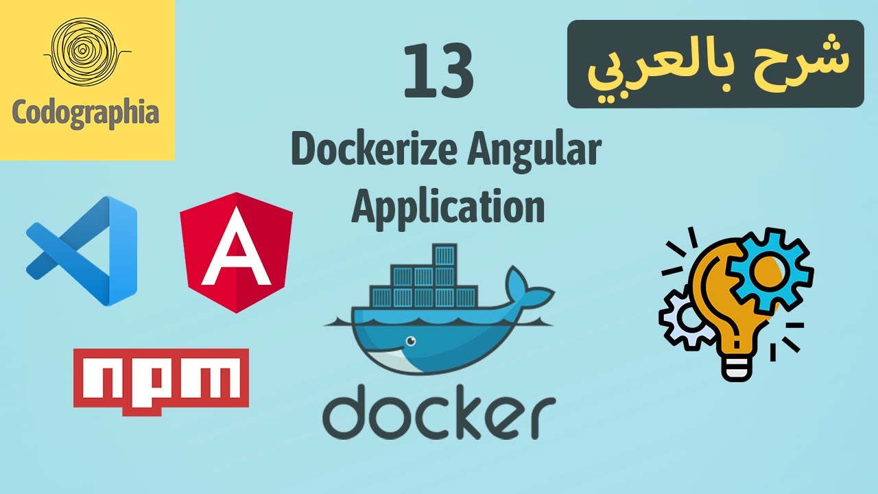 Dockerize Angular Application | Part 13 | Docker شرح - YouTube