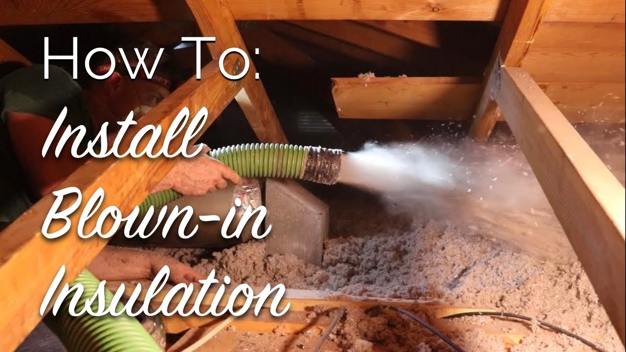 How To: Install Blown-In Insulation - YouTube