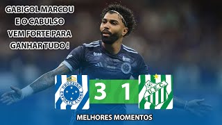 GABIGOL MARCOU NOVAMENTE | Cruzeiro 3 x 1 Uberlândia | Melhores Momentos | Campeonato Mineiro 2025