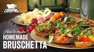 Easy and Delicious Bruschetta Recipe | How to Make Classic Italian Bruschetta at Home