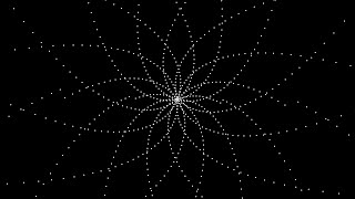 Dot Flower | Processing Art #2