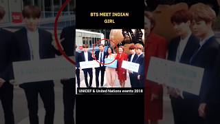 Indian lucky girl meet Bts ...😎😉~|| pls like \u0026 sub. #btsshorts #shorts #btsedits #btsforever