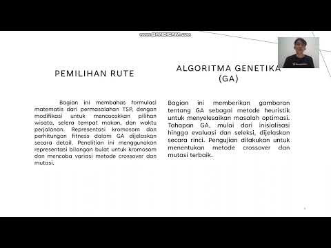 UTS Kecerdasan Buatan || Review Jurnal || Algoritma Genetika - YouTube