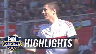 Lewandowski's brace adds to Bayern Munich's lead | 2015–16 Bundesliga Highlights