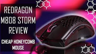 Redragon M808 Storm Review - Honeycomb Gaming Mouse On A Budget?