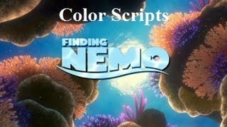 Finding Nemo - Color Scripts
