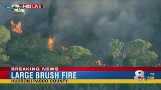 Voluntary evacuations requested for residents in area of Pasco brush fire