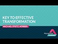 Key to effective transformation - Procurement Summit 2020