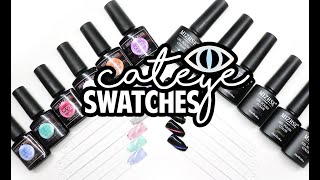 AMAZON CATEYE GEL POLISH SWATCHES