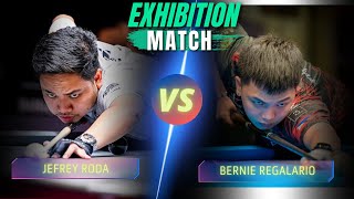 BERNIE REGALARIO VS JEFREY RODA | REMATCH | EXHIBITION GAME #billiards #nineball #9ballpool