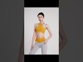 COLORFUL COLLECTION ZIPPER BACK YOGA SUIT 2 PIECES SET｜areyoushine