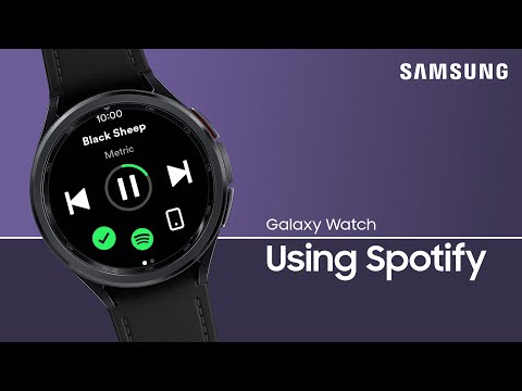 Using Spotify on Galaxy Watch  Samsung US