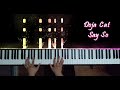 Doja Cat - Say So | Piano Cover