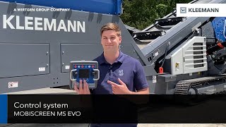 MOBISCREEN MS EVO control system - Technology engineered for you