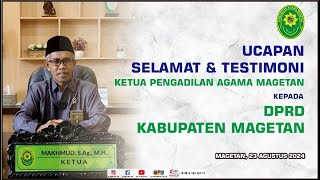 Ucapan Selamat \u0026 Testimoni DPRD Kabupaten Magetan