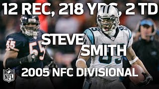 Steve Smith Torches Bears in the '05 NFC Divisional with Career-High 218 Yards | NFL Highlights