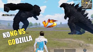 Pubg Mobile Godzilla Vs Kong Mode || Real Godzilla in pubg mobile || King Kong Pubg Mobile