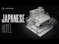 Model a Japanese Hotel in Maya | Begineer Tutorial