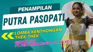 PUTRA PASOPATI - LOMBA KENTONGAN THEK-THEK GEBYAR HUT PERTAMINA KE-67 & PT KPI KE-7 TAHUN 2024