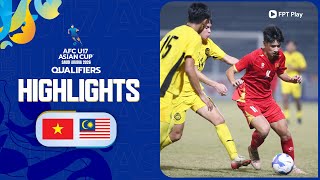 HIGHLIGHTS: U17 VIỆT NAM - U17 MALAYSIA | SHOW DIỄN ĐẲNG CẤP, KẾT CỤC MÃN NHÃN