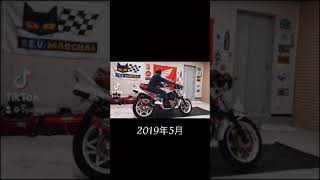 ヤンチャなCBR400Fが5ヶ月で激変www #shorts