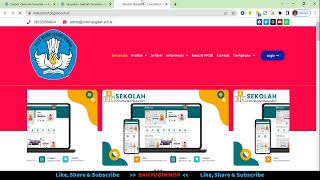 PANDUAN MEMBUAT WEBSITE SEKOLAH  - GANTI NAMA WEBSITE DAN FAVICON WEBSITE SEKOLAH