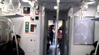 台鐵EMU800型電車內部影像