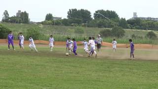 ソシオｖｓ九曜　U13　practice game of junior youth soccer U13　FDR-AXP35 sony 4K movie 　三脚撮影でブレる