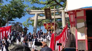 令和元年 百舌鳥八幡 月見祭 宮出 土塔町 パート4