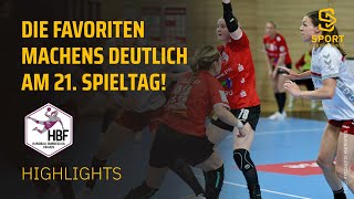 Die Highlights des 21. Spieltags - Handball Bundesliga Frauen | Saison 2023/24 | SDTV Handball
