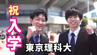 【東京理科大学 入学式】新入生に聞いてみた！【東進TV】