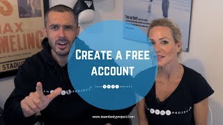 Create a FREE Team Body Project account