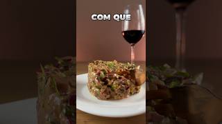 COMO FAZER O VERDADEIRO STEAK TARTARE! 😋 #receitafacil #receita #receitasfaceis #receitas