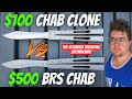 $500 BRS CHAB VS. $100 CHAB CLONE! In-Depth Butterfly Knife Comparison!