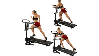 Sunny Health & Fitness SF-T7723 Force Fitmill - Best Manual Treadmill Under $500