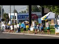 People line Tri-Cities street to stand against human trafficking