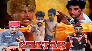 Ghatak Fighting Scene |Best Action Spoof Video |Sunny Deol Dialogue - Ye Majdur Ka Hath Hai Katiya |