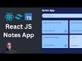 Build a Notes App with React, Tailwind & TypeScript | Beginner React Tutorial