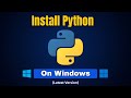 How to Install Python 3.14.0 on Windows 11 (Latest Version) | Step-by-Step Guide