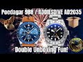 Poedagar 988 Addiesdive AD2035 Watch Double Unboxing Fun!