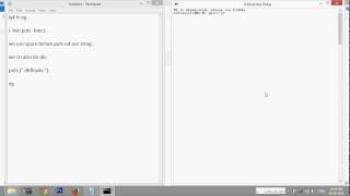 Ruby Learning - Arguments and Variables