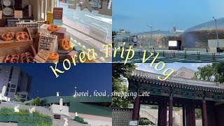 韓国旅行　【 Korea trip Vlog 】ホテル、グルメ、観光♡🇰🇷