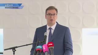 Vučić: Borićemo se za veće tržište za automobile iz Kragujevca