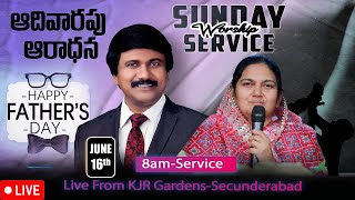 Sunday 3rd service 8am - #sundayservice  #Live June 16th, 2024 Telugu |P.J.Stephen Paul Live|