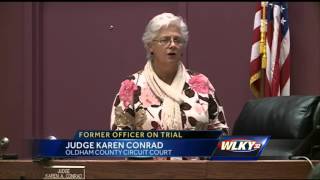 Jurors sent home in police officer trial