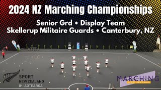 Skellerup Militaire Guards | Seniors | Display Team | 2024 NZ Marching Championships